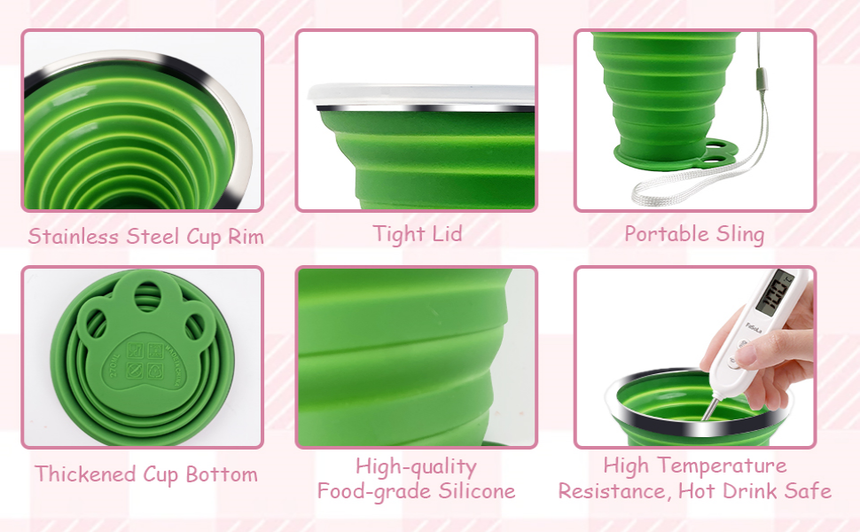Silicone Foldable Cup