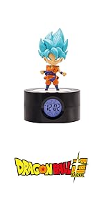 Teknofun 811327 Dragon Ball Super Goku Light-Up Alarm Clock