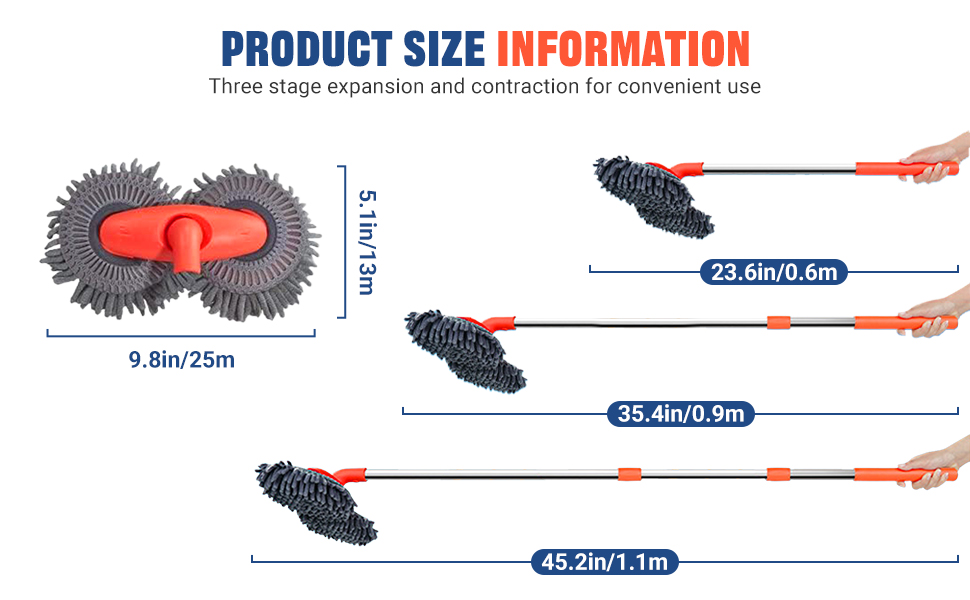 Telescopic Car Wash Mop