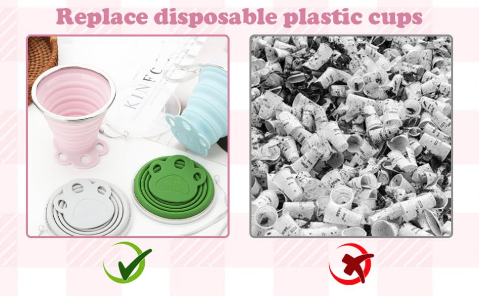 Silicone Foldable Cup