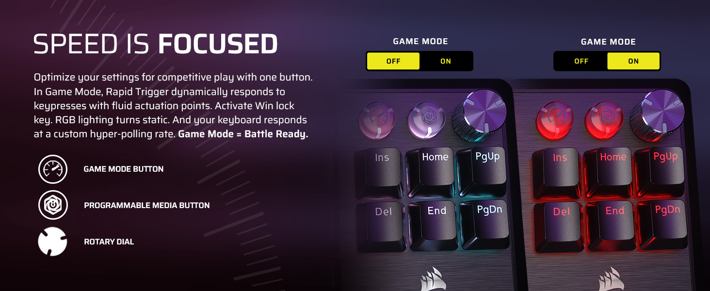 Corsair K70 PRO TKL Black