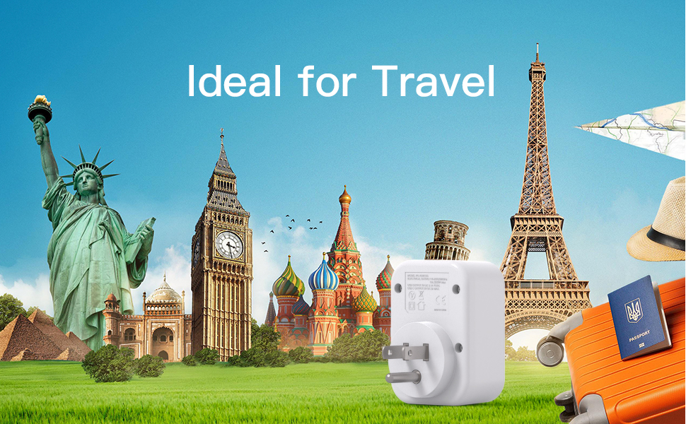 UK to US Plug Adapter