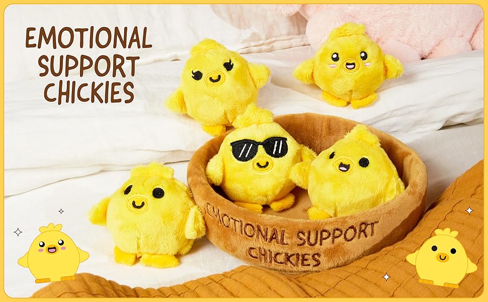 plush chickes