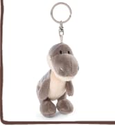 NICI 45550 Glubschis Schlüsselanhänger Waschbär Clooney 9cm Keyring Racoon, Animal Print, Colour:...