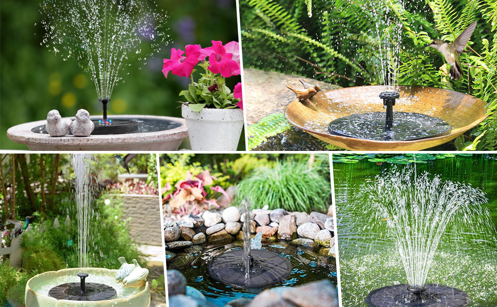 Solar Fountain Pump, Solar Water Fountain