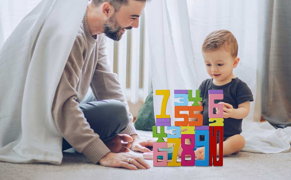 Number Blocks Toys for Kids
