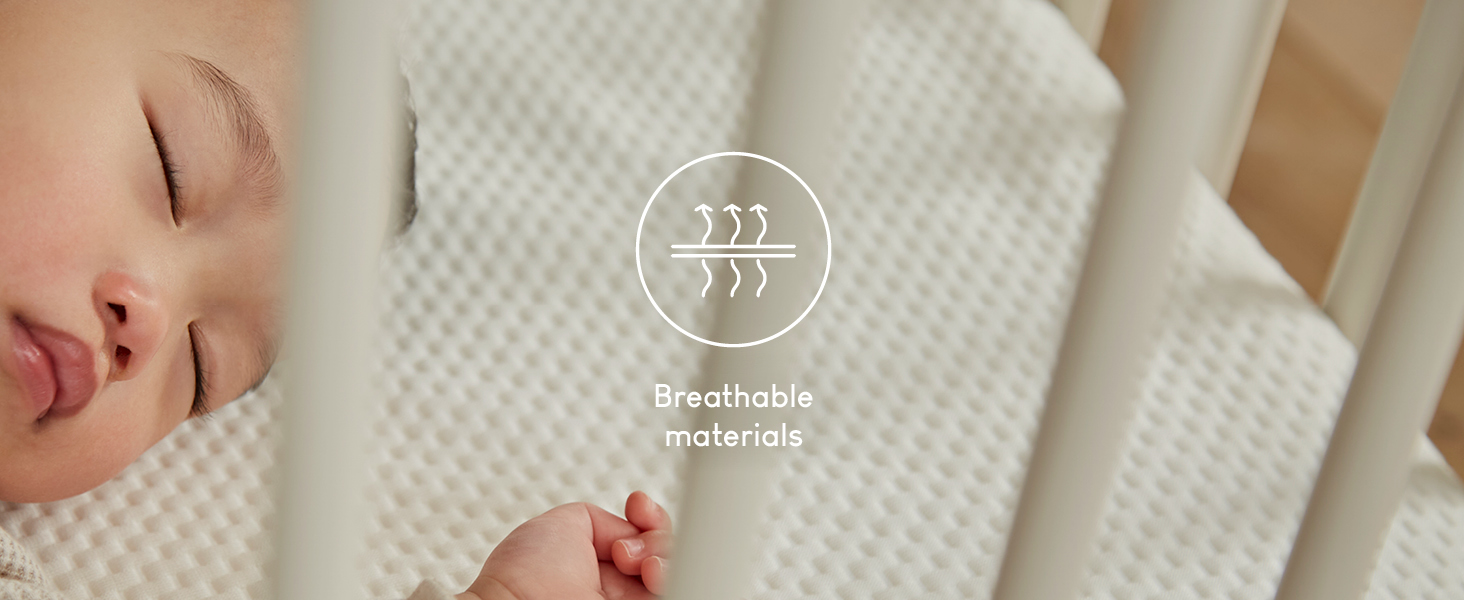 the mattress protectors are amde of breathable materials for moisture control and skin-friendliness