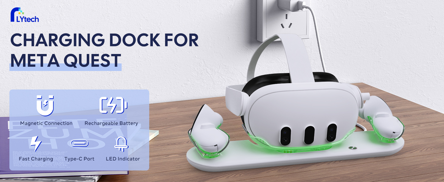 Charging Dock for Meta Quest 3