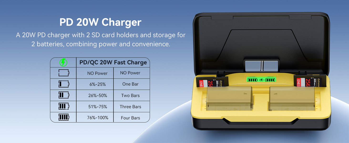 ENEGON NP-FW50 Dual Battery Charger
