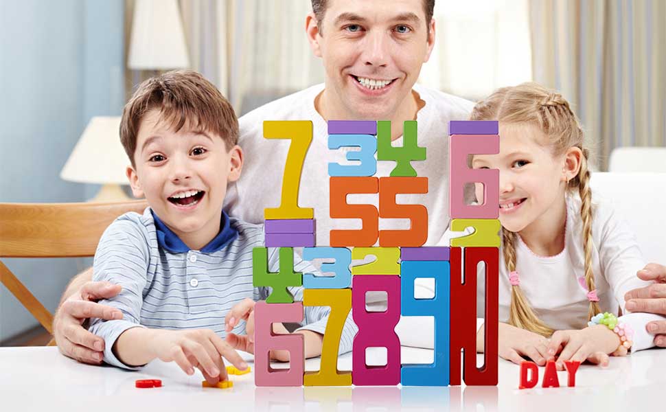 Number Blocks Toys for Kids