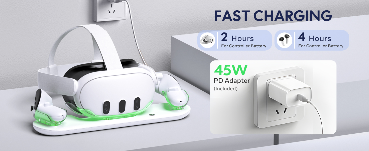 Charging Dock for Meta Quest 3