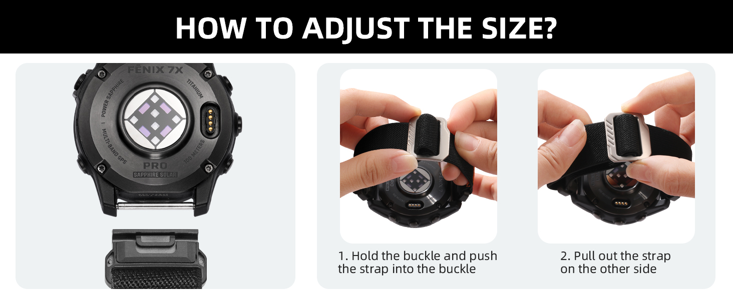 Garmin Fenix 6X Pro Strap