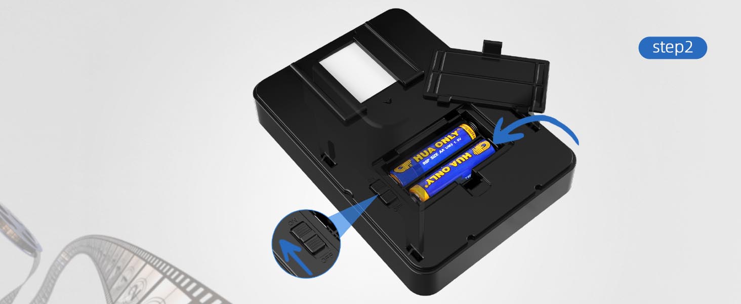 Turn the LED light on