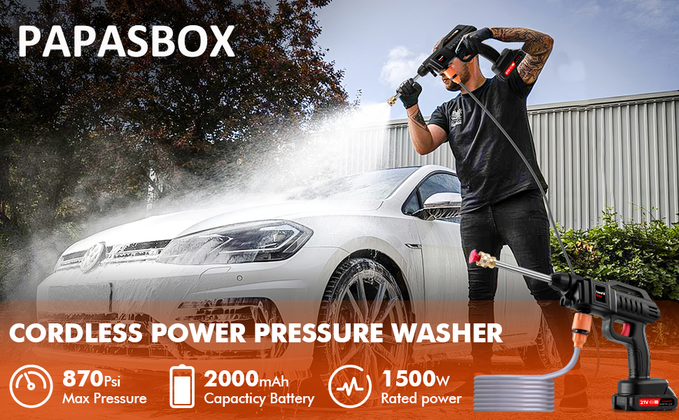 Cordless Pressure Washer