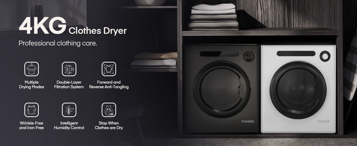 4KG Smert Control Vented Tumble Dryer