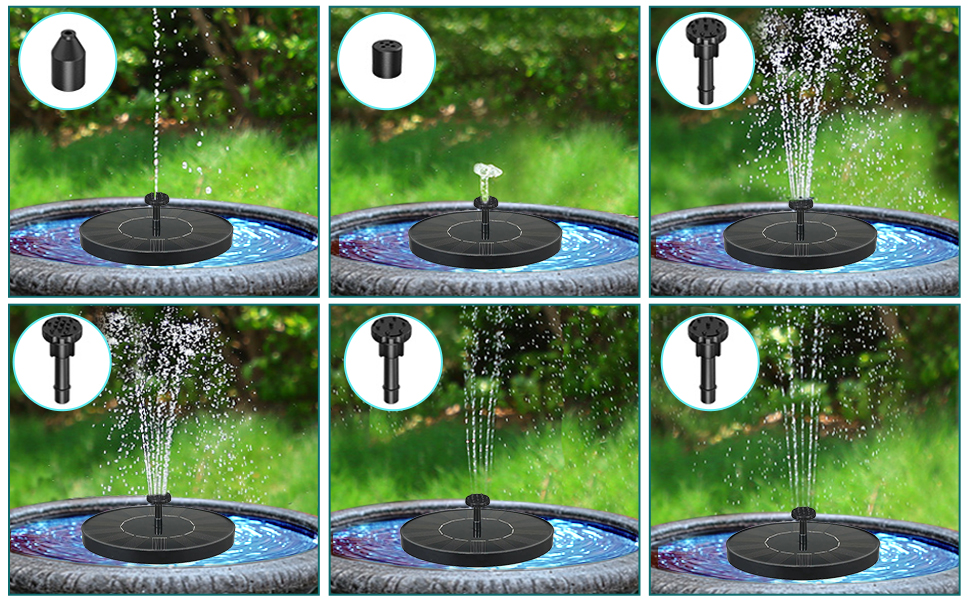 Solar Fountain Pump, Solar Water Fountain