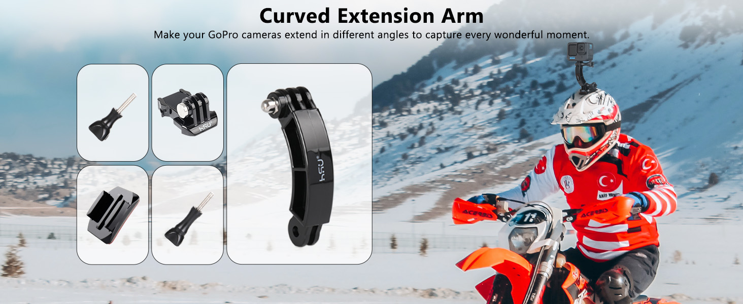 gopro helmet mounts