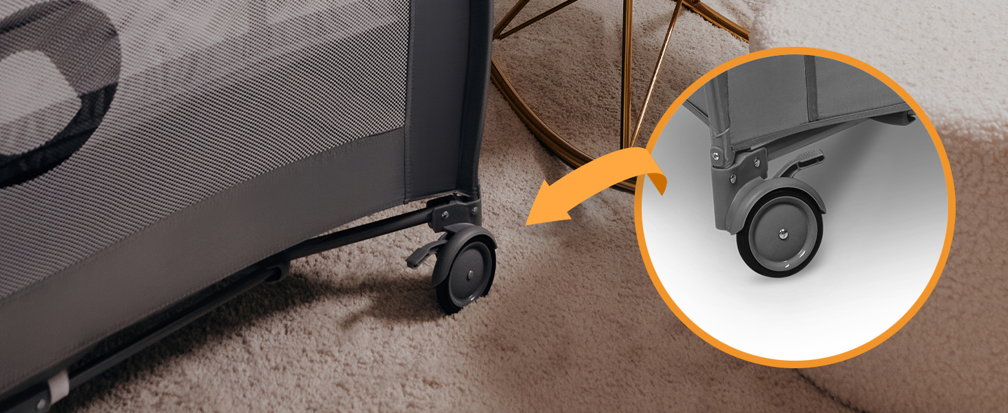  STEFI Plus 2in1 Travel Cot & Playpen