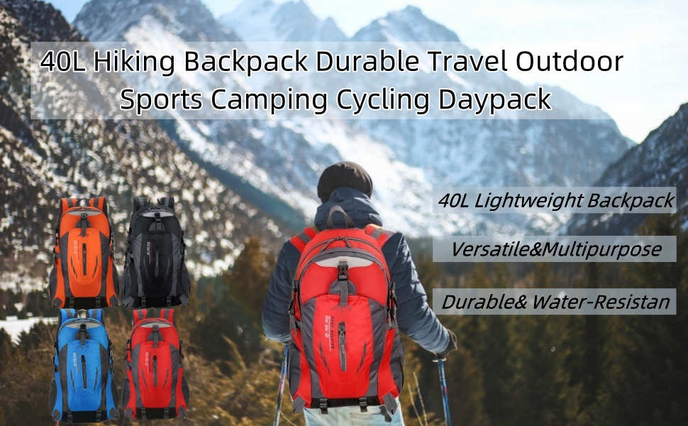 40L Hiking Backpack