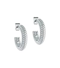 silver hoop earrings