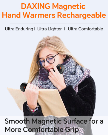 Hand Warmers Rechargeable 2 Pack, 8000mAh Electric Hand Warmers, Reusable Hand Warmers Single 24 ...