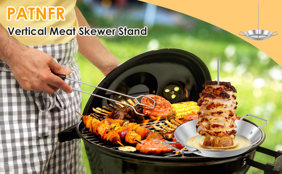 Vertical Meat Skewer Stand