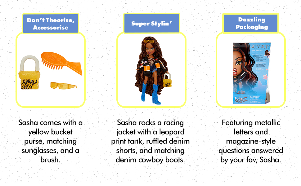 Bratz Goin Out! Doll- Sasha