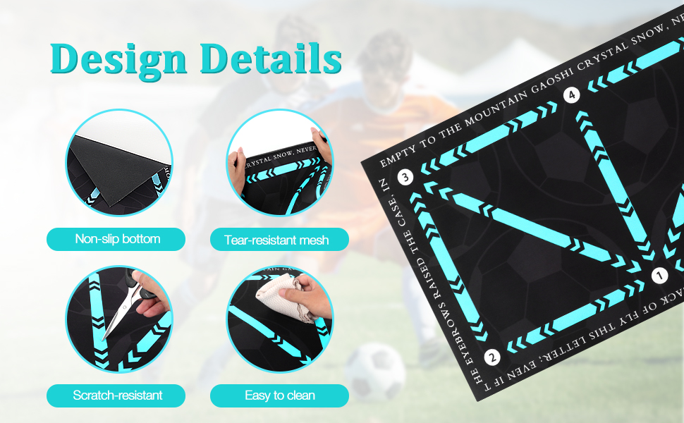 Football Training Mat