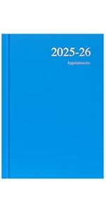 Collins 'Essentials' 12 Month Mid/Academic Year Planner, July 2025-July 2026 Day-to-Page Appointm...