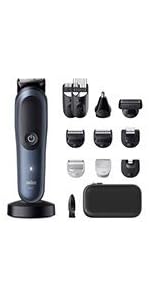 Braun All-in-One Series 7 Grooming Kit, 13in1, ProBlade & AutoSense, 120 Min, SkinGuard & Beard F...