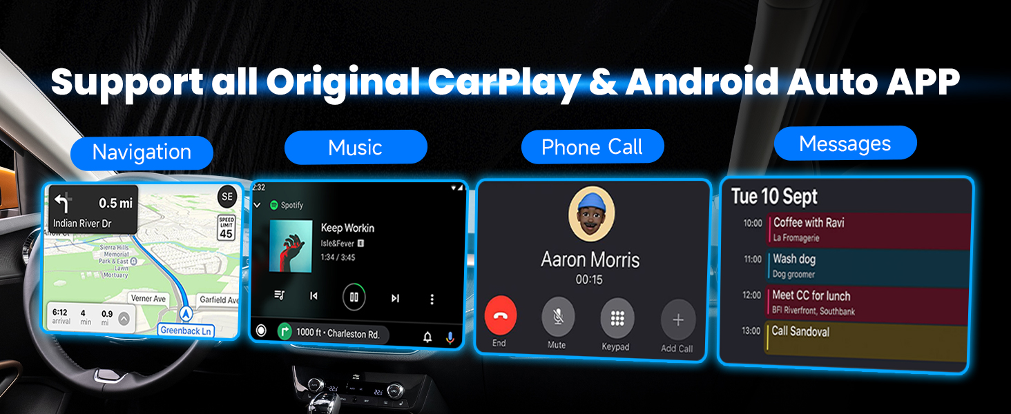 carplay and Android auto