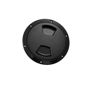 INFINAUTO 5" Boat Inspection Deck Plate Hatch Marine Hatch Deck Plate Black Stylish Desig