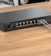 BrosTrend 8-Port 2.5G Ethernet Network Switch, Multi-Gigabit Unmanaged Switch Supports Static Lin...