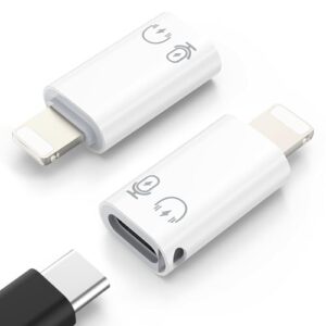 MoKo USB C Female to Lightning Male Adapter