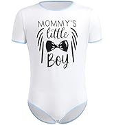 IBAKOM Men's Cute Print Pyjamas Bodysuit Leotard Top Short Sleeve Romper Pjs Nightwear Sleepwear