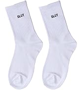 PartyKindom 2 Pairs Mens Socks Women Socks - White Socks Winter Thermal Warm Ladies Socks Sports ...