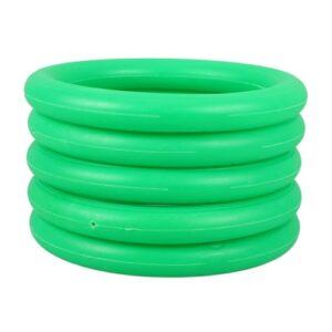 FELTECHELECTR Yoga Ball Basketball Bases Holder Display Stand 5pcs Balls Fixing Rings