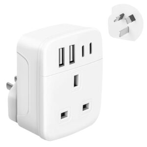 UK to Australia Plug Adapter