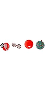 80s Party Pack Pin Badges - On behalf of Comic Relief