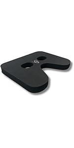 Godfrey Rowing Machine Booster seat Cushion Ergo seat pad for Concept 2 Rowing Machine Water Rowe...