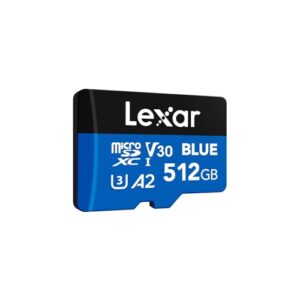 Lexar Blue Micro SD Card 512GB