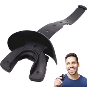 Football Mouth Guard - Football Mouth Guard with Strap | Double Layer Protective Football Mouth Guard