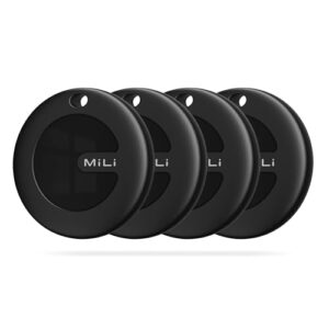 MiLi Bluetooth Tracker for Android | Luggage Tracker | Key Finder | Item Locator Compatible with Google Find My