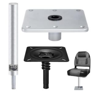 lyanny Boat Seat Pedestals and Bases - Marine Boat Pedestal Base | Swivel Base Plate