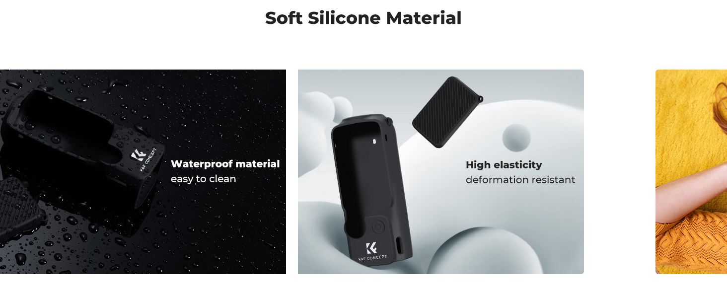 Silicone Sleeve Case for DJI Osmo Pocket 3 Protective Cover