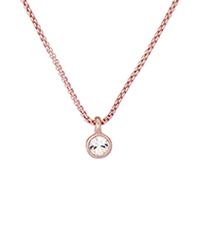 rose gold necklace