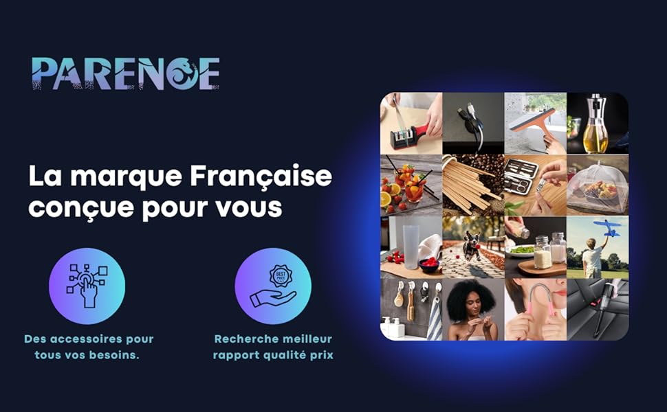 parence, French brand, best value for money, accessories