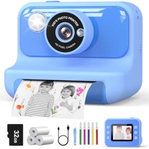 Hangrui Kids Camera Instant Print