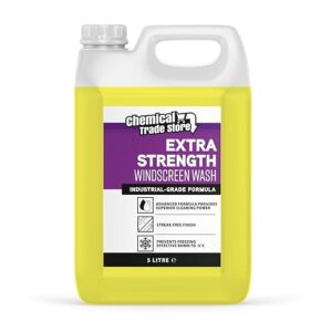 Chemical Trade Store - All Seasons Screenwash | Ready To Use Windscreen Washer Fluid | Powerful Cleaning With Streak Free Formula | Removes Dirt