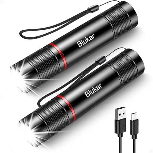 Blukar LED Torch Rechargeable